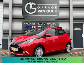 Toyota Aygo 1.0 VVT-i x 69PK Cabrio,Airco,Isofix,ElektrRamen+Spiegels,Camera,Bluetooth,Usb,Lmv,Multi-Stuur,Led,ElektrDak.