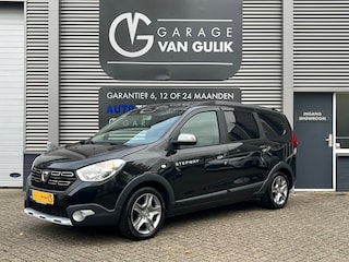 Dacia Lodgy 1.2 TCe 116PK Stepway 7 Persoons Navigatie,CruiseControl,Isofix,Bluetooth,Parkeersensoren,Start/Stop,GetintGlas,Eco,