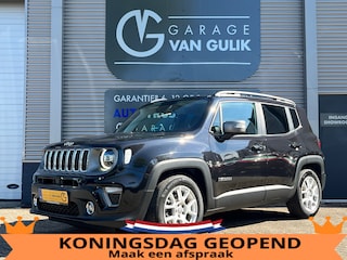 Jeep Renegade 1.3T Limited 150PK Automaat,Navi,Clima,Cruise,Isofix,ElektrRamen+Spiegels,Carplay,Stoel+Stuurverw,KeylessEntry+Go.