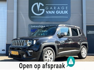 Jeep Renegade 1.3T Limited 150PK Automaat,Navi,Clima,Cruise,Isofix,ElektrRamen+Spiegels,Carplay,Stoel+Stuurverw,KeylessEntry+Go.