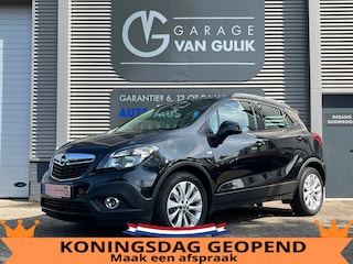 Opel Mokka 1.4 140PK Clima,Cruise,Isofix,Stoel+StuurVerw,ElektrRamen+Spiegels,Lmv,Usb,Aux,ParkeerSensorV+A,Dakrail,Multi-Stuur.