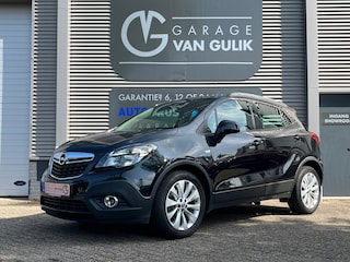 Opel Mokka 1.4 140PK Clima,Cruise,Isofix,Stoel+StuurVerw,ElektrRamen+Spiegels,Lmv,Usb,Aux,ParkeerSensorV+A,Dakrail,Multi-Stuur.