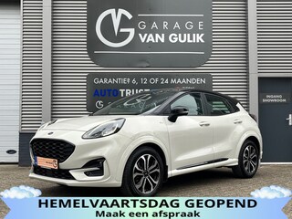 Ford Puma 1.0 EcoBoost Hybrid ST-Line 155PK Navi,Clima,Cruise,Isofix,Carplay,Stoel+StuurVerw,ElektrRamen+Spiegels,VirtualCockpit.