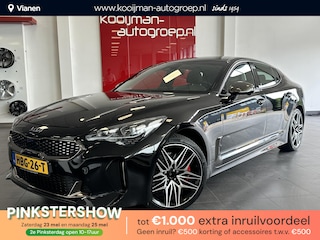 Kia Stinger 3.3 Twin Turbo V6 AWD GT PRO Nieuwste model, 370PK, AWD, BREMBO, Sportuitlaat met kleppensysteem, 360' Graden Camerazicht, Lederenbekleding, Stoelverwarming&Verkoeling, Interieurverlichting, Stoel Memory, Harman/Kardon Instalatie!