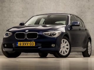 BMW 116i Luxury Automaat (4 CILINDER, LOGISCH NAP, NAVIGATIE, DEALER ONDERHOUDEN, XENON, LEDEREN SPORTSTOELEN, CRUISE, PARKEERSENSOREN, NIEUWSTAAT)