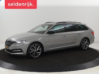 Skoda Superb 1.4 TSI iV Sport | Panoramadak | Trekhaak | Achterbankverwarming | Adaptive cruise | Matrix LED | Camera | 19'' | Canton Sound | Carplay | Stoelverwarming | Carplay | Memory | PHEV | Plug In