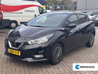 Nissan Micra 1.0L Acenta Camera | Cruise Control | Airco | Stoelverwarming | Parkeersensoren Achter | 5-Deurs | Bluetooth | Achteruitrijcamera | Airco | Centrale deurvergrendeling met afstandsbediening