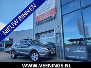 Nissan Qashqai 1.2 Visia - PARKEERSENSOREN - NAVI / CARPLAY / ANDROID - AIRCO - CRUISE - LM VELGEN