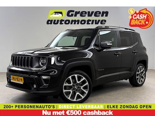 Jeep Renegade 4xe 240PK Plug-in Hybrid Electric S | Camera | Stoel/stuurverw. | Navi | Adaptive Cruise | Dodehoek | Keyless