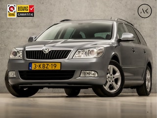 Skoda Octavia Combi 1.2 TSI Sport (NAVIGATIE, CLIMATE, NAP, STOELVERWARMING, BLUETOOTH, SPORTSTOELEN, GETINT GLAS, NIEUWE APK, NIEUWSTAAT)