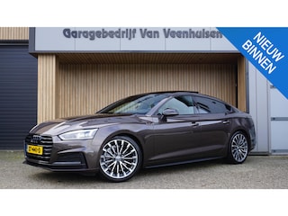 Audi A5 Sportback 2.0 TFSI 190pk Sport S-line Edition *Black Optik* Pano.Dak B&O Sfeerverlichting 19inch LM Virtual Cockpit *NL auto* 103119km!