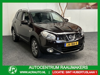 Nissan Qashqai 2.0 CONNECT EDITION NAVIGATIE LEDER STOELVERWARMING PANORAMADAK CRUISE CONTROL CLIMATE CONTROL BLUETOOTH TELEFOON KEYLESS GO TREKHAAK 360 CAMERA ZEER MOOI !! Brgl