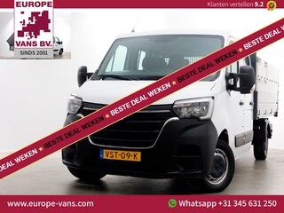 Renault Master T35 2.3 dCi 145pk L3 D.C. Kipper met hoge boorden 11-2022