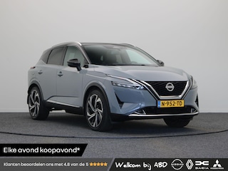 Nissan Qashqai 158pk MHEV Xtronic Tekna Plus | Lederen bekleding | Headup display | BOSE audio | Massage stoelen | Elektrisch verstelbare stoelen | Navigatie