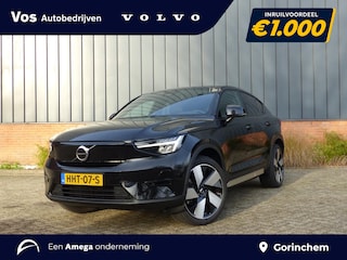 Volvo EC40 Extended Range Plus 82 kWh |Electr. verst. stoelen| Lederen bekleding| Digitale achteruitkijkspiegel|
