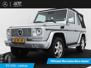 Mercedes-Benz G-klasse 500 Cabrio Volledig ASV Dealer onderhouden, Unieke auto!!