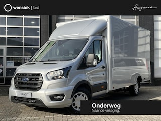 Ford Transit 350 170pk L4H1 Skeletal Bakwagen! Airco / Cruise control / Karhof Gesloten Bak + Deuren /  Bluetooth / Voorruitverwa. / DAB+ /  LAADVERMOGEN 1303 KG / BPM VRIJ!
