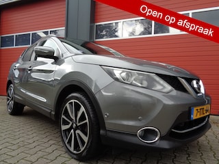 Nissan Qashqai 1.2 Tekna 116PK Clima Cruise Navi Leer Pano-Dak Trekhaak NL-Auto