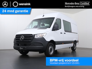 Mercedes-Benz Sprinter 315 L2H2 RWD PRO | Dubbel Cabine €58.500,- | | Dubbele schuifdeur | BPM VRIJ | AUTOMAAT | TREKHAAK MET OPSTAP