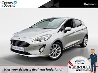 Ford Fiesta 1.0 EcoBoost Titanium | Apple Carplay/Android Auto | Achteruitrij Camera | Adaptive Cruise Control | 1e Eigenaar | Dealer Onderhouden | Winterpack | 12 Maanden BOVAG Garantie |