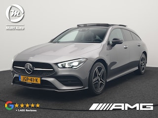 Mercedes-Benz CLA Shooting Brake 250 e AMG Plug In Hybrid 218pk Dealer O.H PHEV | Trekhaak Af Fabriek | Panodak | Burmester Sound | Adaptive Cruise | Alcantara Sportstoelen Verwarmd | Sfeerverlichting | WideScreen | Navigatie |