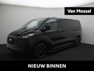 Ford Transit Custom 320 2.5 PHEV L2H1 Black Platinum DC | Uit voorraad leverbaar OP=OP | Nu financial lease tegen 0.99% rente | Vanaf €382,- Netto bijtelling | Dubbel cabine | Leder |