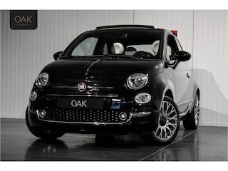 Fiat 500 1.2 Lounge Aut. | Navigatie | 16"LM | PDC | Half Leder | Nieuwstaat!