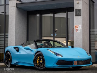 Ferrari 488 3.9 Spider HELE / Carbon / Blu Pozzi / Dealer maintained