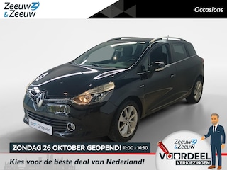 Renault Clio Estate 0.9 TCe Limited *Navigatie*Climate*Parkeersensoren*LM.Velgen*Leuke auto!