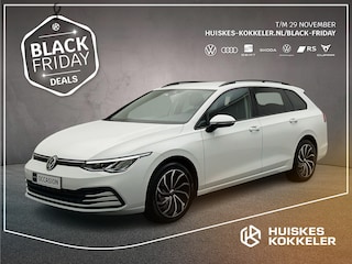 Volkswagen Golf Variant Life Business 1.0 eTSI 110pk DSG Automaat Adaptive cruise control, Navigatie, Parkeersensoren, Stoelverwarming, LED koplampen, Keyless start