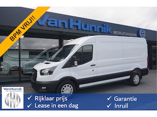 Ford Transit 350L 130PK L3H2 Trend BPM VRIJ!! 12" Sync Navi, Camera, Adap. Cruise, Trekhaak!! NR. A16