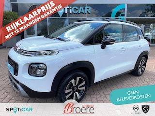 Citroën C3 Aircross 130pk EAT6 Shine | trekhaak, parkeersensoren v en a, camera, 16 inch velgen, navigatie, dab, verwarmde voorstoelen, verwarmde voorruit, cruise control