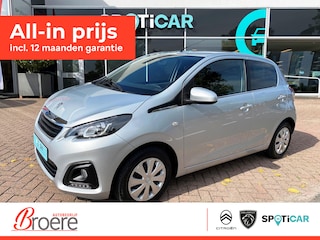 Peugeot 108 1.0 e-VTi 72pk 5D Active | radio met bluetooth, dab, airconditioning, getinte ramen, toerenteller. elek ramen voor en verstelbare buitenspiegels,