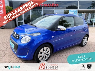 Citroën C1 1.0 VTi 72PK 5D Feel | touchscreen audio unit met apple carplay, andoid auto, bluetooth en dab, getinte ramen, camera, elek. ramen voor, airco