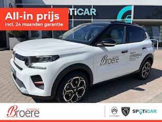 Citroën C3 New 1.2 Turbo 100pk Max | camera, 17 inch velgen, climate, cruise, comfort seats, navigatie, apple android, parkeersensoren