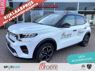 Citroën C3 New 1.2 Turbo 100pk Max | camera, 17 inch velgen, climate, cruise, comfort seats, navigatie, apple android, parkeersensoren