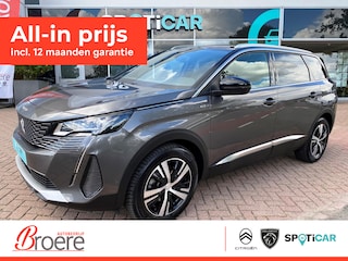Peugeot 5008 1.2 Turbo 130pk EAT8 Automaat GT | trekhaak, keyless, adaptive cruise, dodehoekdetectie, two tone kleuren, camera, 18 inch velgen, dab, apple, android