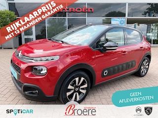 Citroën C3 1.2 82pk Shine | panoramadak, navigatie via apple carplay of android auto, 16 inch velgen, verw. voorstoelen, parkeersensoren, climate- en cruise