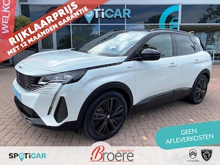 Peugeot 3008 1.6 Plug-in HYbrid 225pk e-EAT8 GT | keyless, verw. voorstoelen, adaptive cruise, elek. achterklep, dab, nachtzicht, camera,two tone, dodehoekdetectie