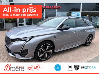 Peugeot 308 Sw 1.6 HYbrid 225pk e-EAT8 GT | keyless, elek. achterklep, adaptive cruise, camera, parkeersensoren voor en achter, 18 inch velgen, navigatie, subwoofer