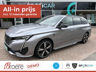 Peugeot 308 Sw 1.6 HYbrid 225pk e-EAT8 GT | keyless, elek. achterklep, adaptive cruise, camera, parkeersensoren voor en achter, 18 inch velgen, navigatie, subwoofer