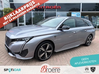 Peugeot 308 Sw 1.6 HYbrid 225pk e-EAT8 GT | keyless, elek. achterklep, adaptive cruise, camera, parkeersensoren voor en achter, 18 inch velgen, navigatie, subwoofer