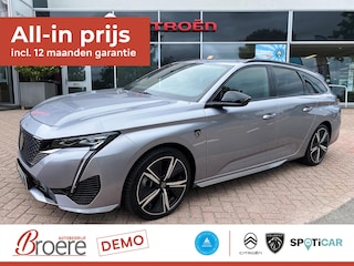 Peugeot 308 Sw 1.6 HYbrid 225pk e-EAT8 GT | keyless, elek. achterklep, adaptive cruise, camera, parkeersensoren voor en achter, 18 inch velgen, navigatie, subwoofer