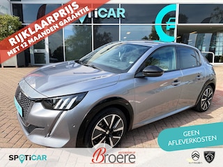 Peugeot 208 EV 50kWh 136pk GT | adaptive cruise, camera, dodehoekdetectie, verw voorstoelen, keyless, dab, lane keeping, 16 inch velgen, apple, android, navigatie