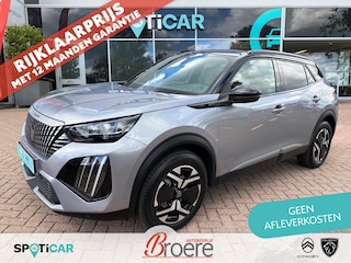 Peugeot 2008 1.2 Hybrid 136pk e-DCS6 GT | adaptive cruise, camera,pdc, 17 inch velgen, navigatie, draadloos apple carplay of android auto, two tone kleur, climate