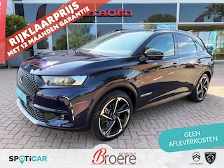 DS 7 1.6 E-TENSE 300pk Aut 4x4 Louvre | night vision, elek. achterklep, adaptive cruise, leder, elek. verstelbare voorstoelen, 20 inch velgen, dab