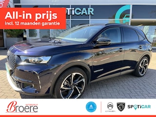 DS 7 1.6 E-TENSE 300pk Aut 4x4 Louvre | night vision, elek. achterklep, adaptive cruise, leder, elek. verstelbare voorstoelen, 20 inch velgen, dab
