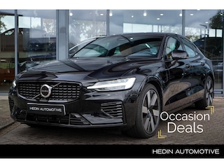 Volvo S60 Recharge T6 AWD Ultimate Dark 350pk | Long Range Accu | Nappa Leder met Stoelventilatie | Elektrisch Stoelen incl Memory | Google Maps | Premium Audio Harman & Kardon | Stoelverwarming V+A |