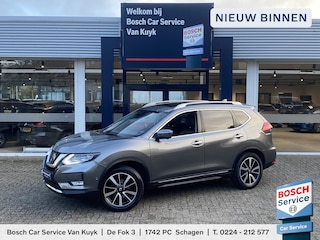 Nissan X-Trail 1.6 DIG-T Tekna / NL-Auto / Vol-Leder / Open-Panodak / Stoelverwarming V+A / Stuurverwarming / Cruise-Control / Climate-Control / Afneembare-Trekhaak / Bose-Audio / Elektr.-Stoelen / Elektr.-Achterklep / Dodehoek-Detectie / DAB Radio-Bluetooth / Navi / LED / Keyless / Armsteun V+A / PDC V+A / 19'' LMV / ENZ.