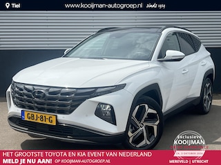 Hyundai Tucson 1.6 T-GDI PHEV Premium Sky Edition 4WD Hyundai Tucson 1.6 T-GDI PHEV Premium Sky 4WD Schuif/kanteldak, Navigatie, Stoelverwarming, Parkeersensoren voor + Achter, Dodehoekdetectie, Climate control, BTW-Auto
